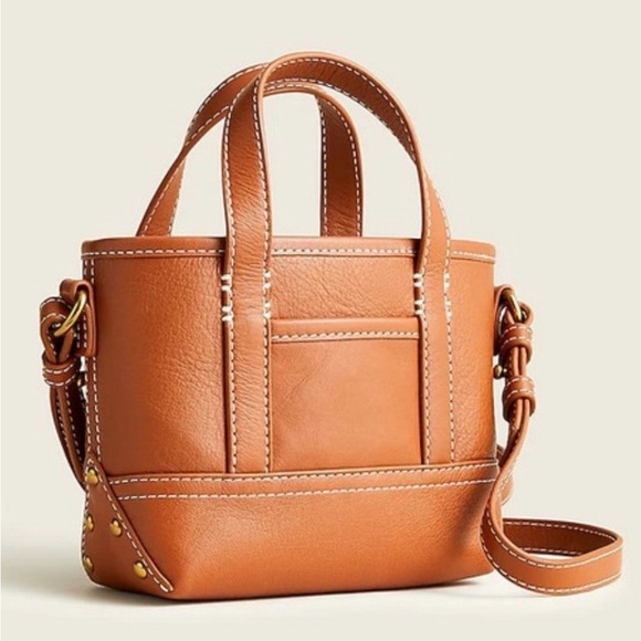 J. Crew Handbags - J crew mini montauk tote in leather